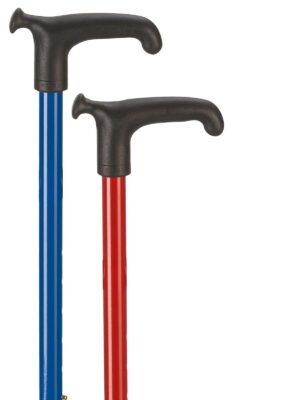 KIDDY light metal walking stick with soft grip