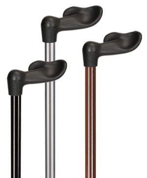 Light metal walking sticks with Fischer grip "Simple" - 130 kg